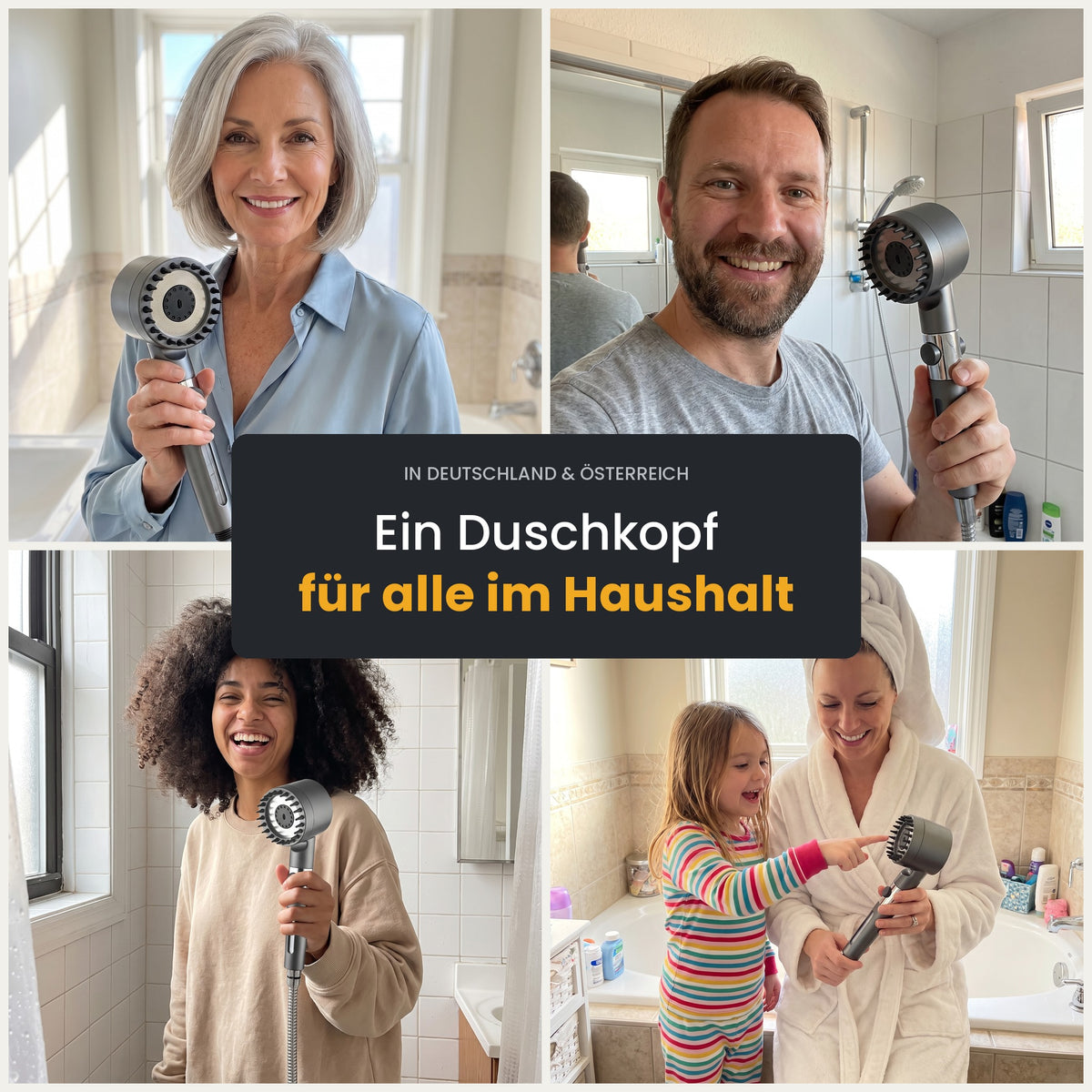 Filterduschkopf mit Vitamin C