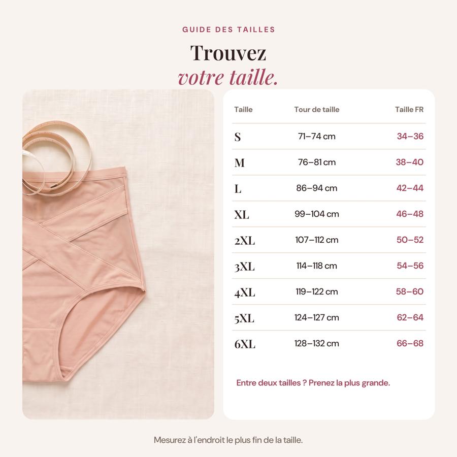 Culotte gainante croisée taille haute - Sovenya